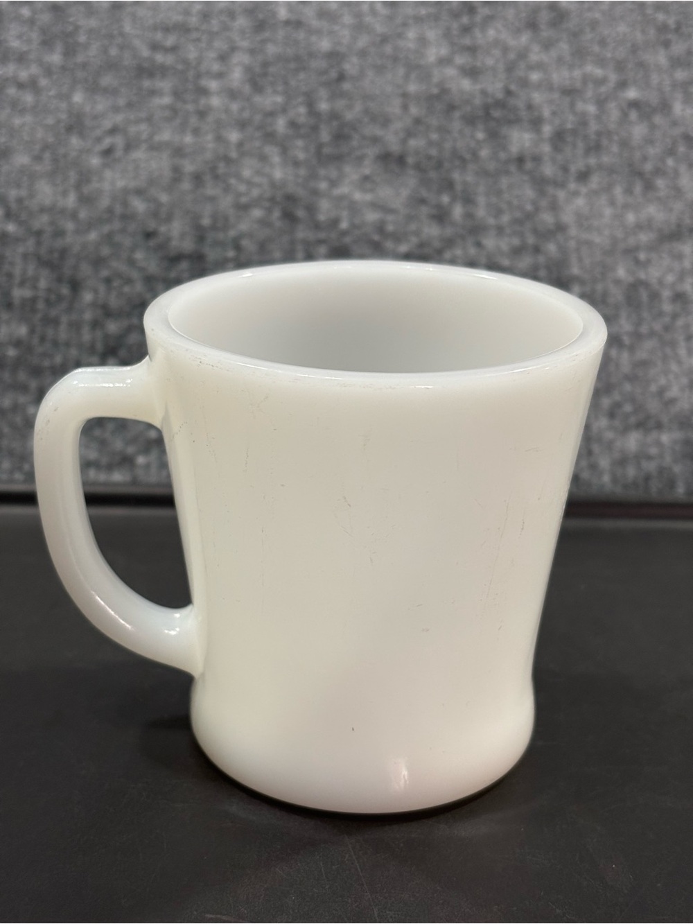 Anchor Hocking Fire-King Restaurant Ware Coffee Mug White Milk Glass Vintage